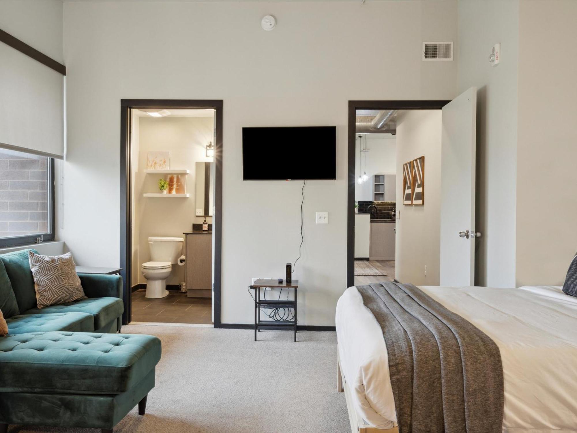 Large 3Br Apts & Studios, Free Parking, Gym, Game Room 费城 客房 照片